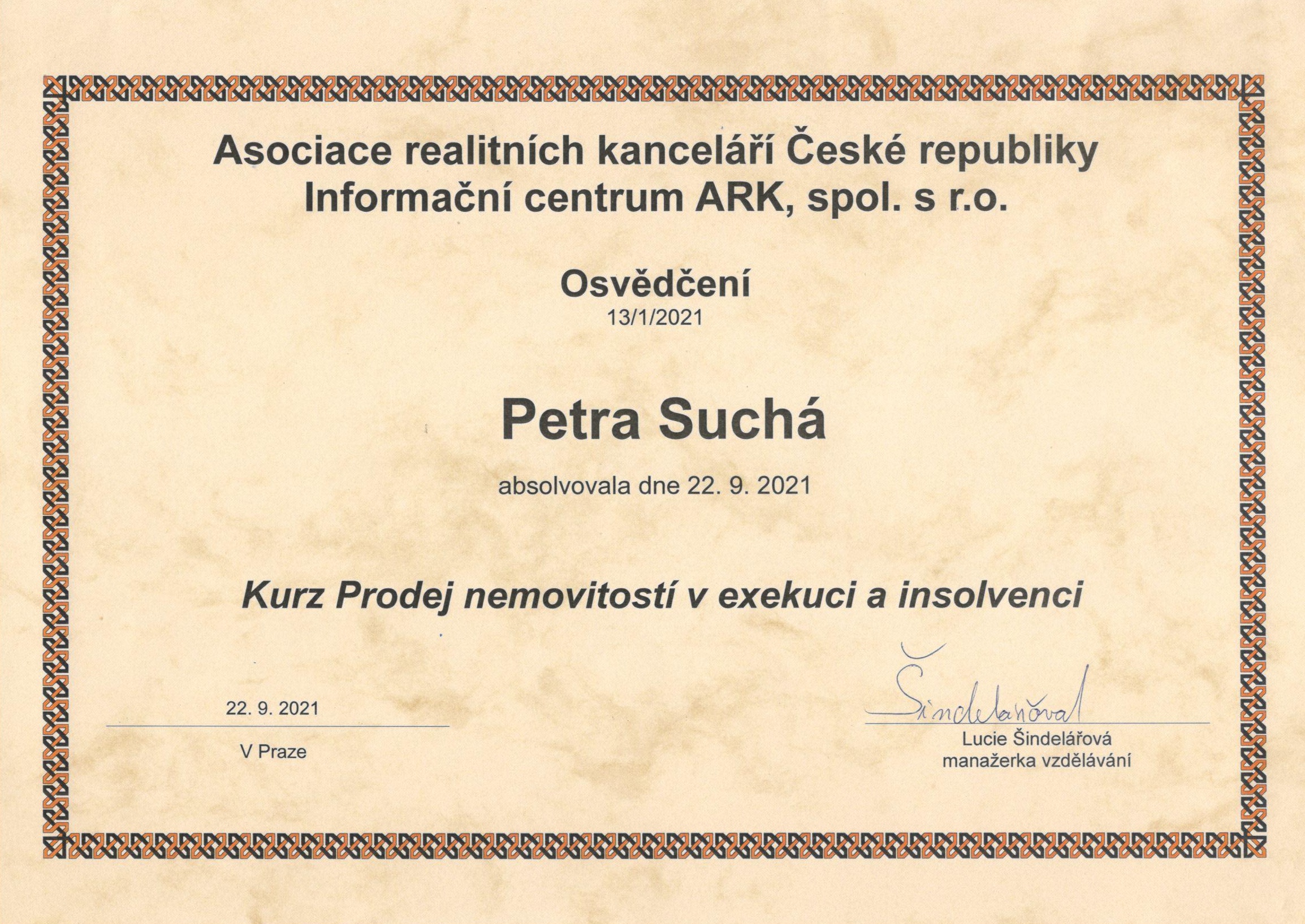 Foto makléře