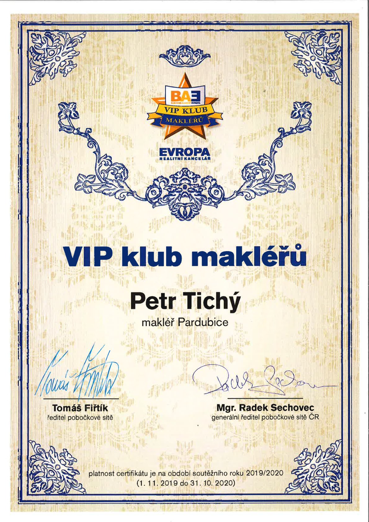 Foto makléře