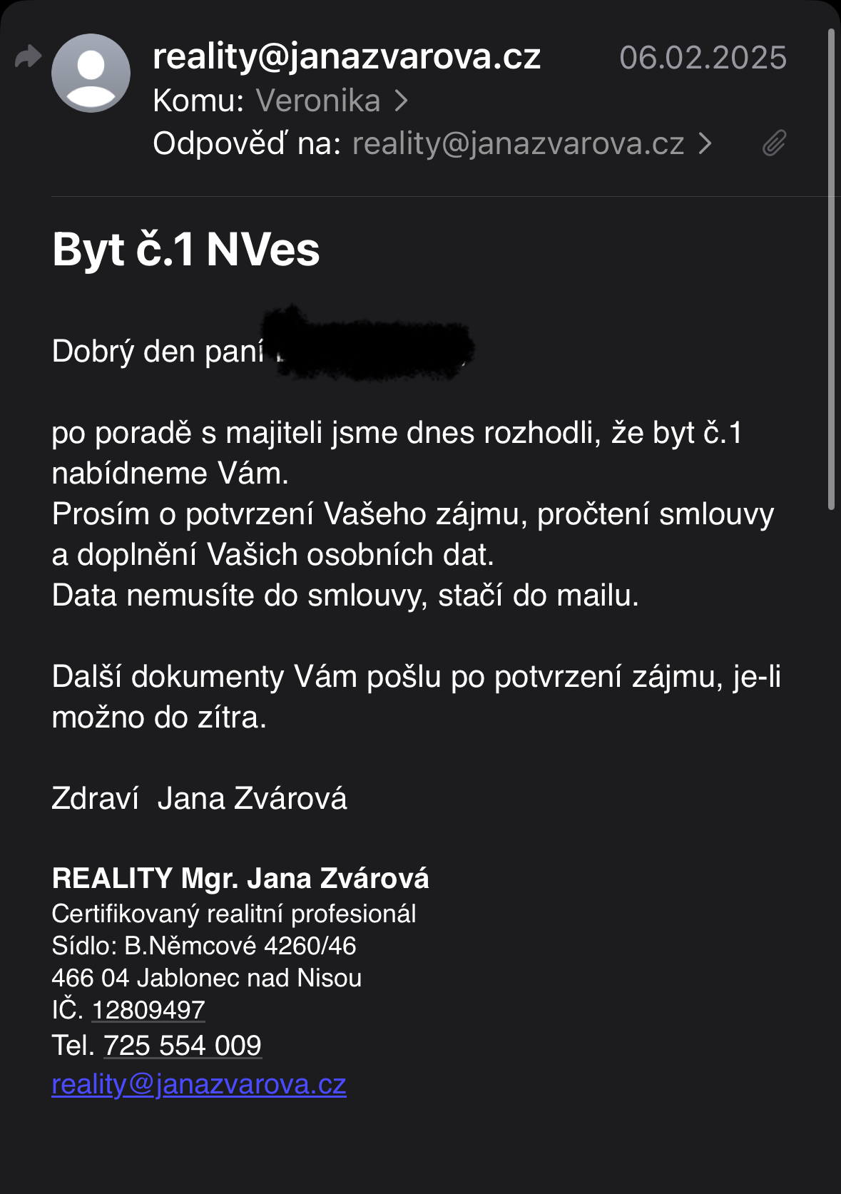 Foto makléře